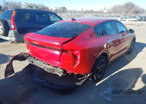 2025 Kia K4 Lxs from USA, damaged, VIN 3KPFT4DE1SE024168